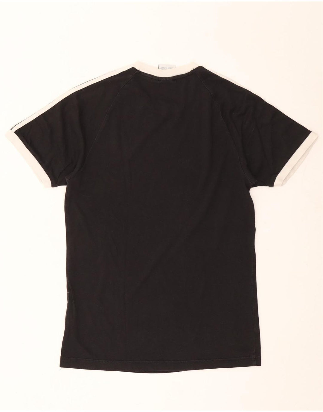 T-shirt Adidas da uomo Top Small in cotone nero