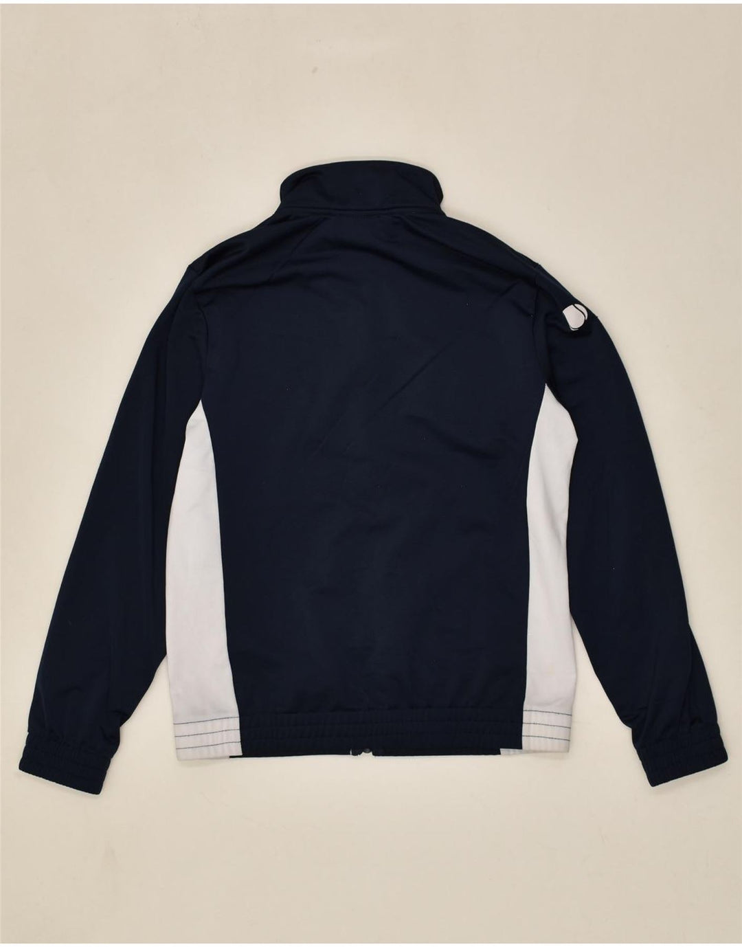 LOTTO Boys Tracksuit Top Jacket 11-12 Years Medium Navy Blue Colourblock | Vintage Lotto | Thrift | Second-Hand Lotto | Used Clothing | Messina Hembry 