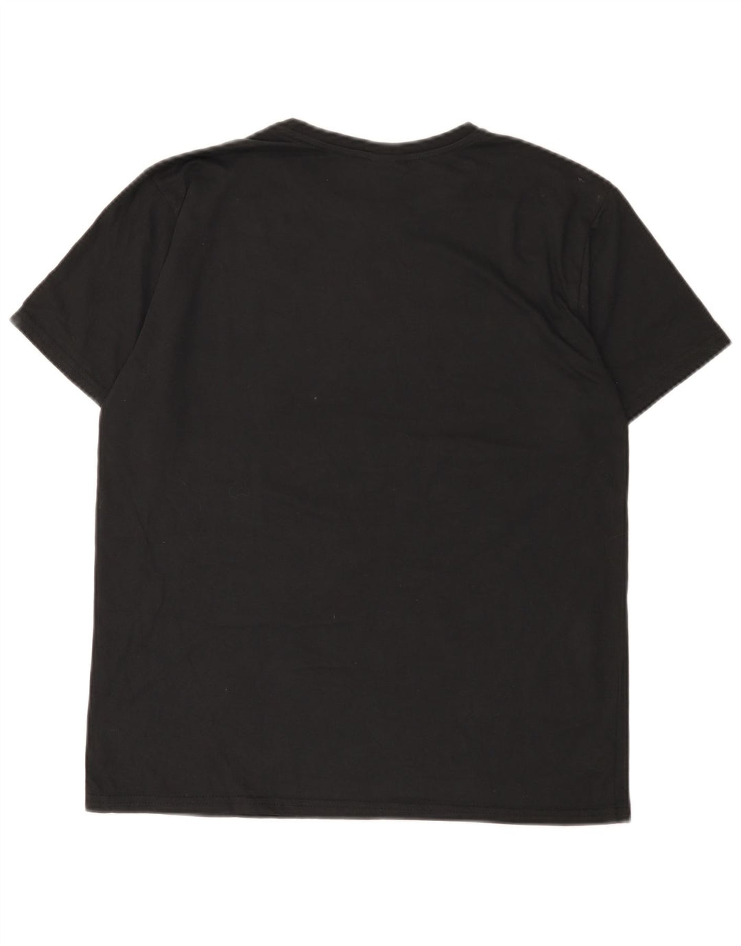 T-shirt grafica da uomo Adidas Top in poliestere nero medio
