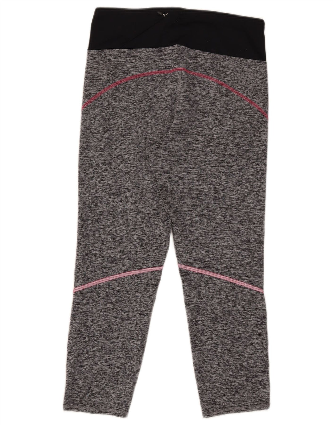 MARKS & SPENCER Leggings Capri da donna UK 10 Small Grey Colourblock