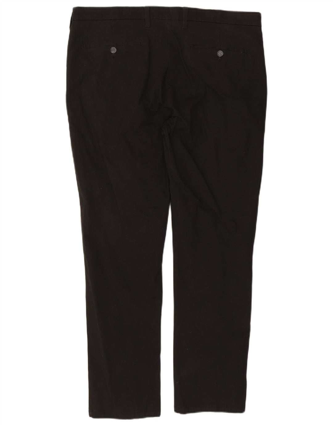 Pantaloni chino slim da uomo Marks & Spencer W38 L29 cotone nero
