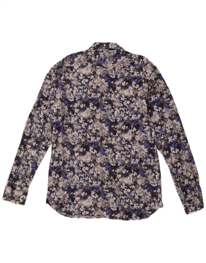 Camicia da uomo TED BAKER taglia 5 XL in cotone floreale multicolore