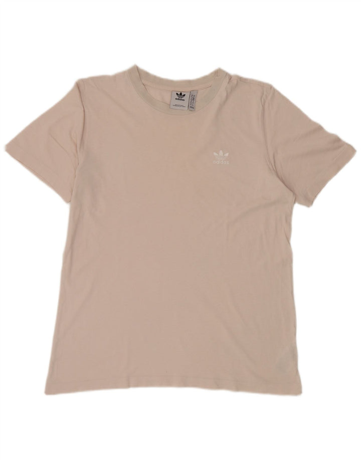 T-shirt ADIDAS da uomo Top in cotone rosa medio