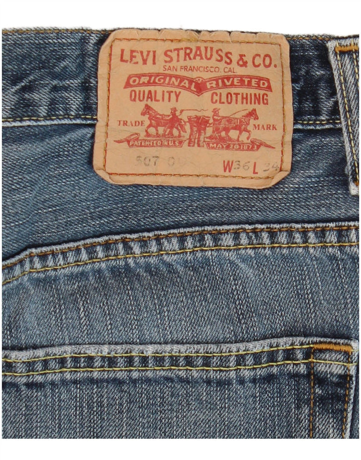 Levi's Uomo 507 Jeans dritti W36 L28 Blu