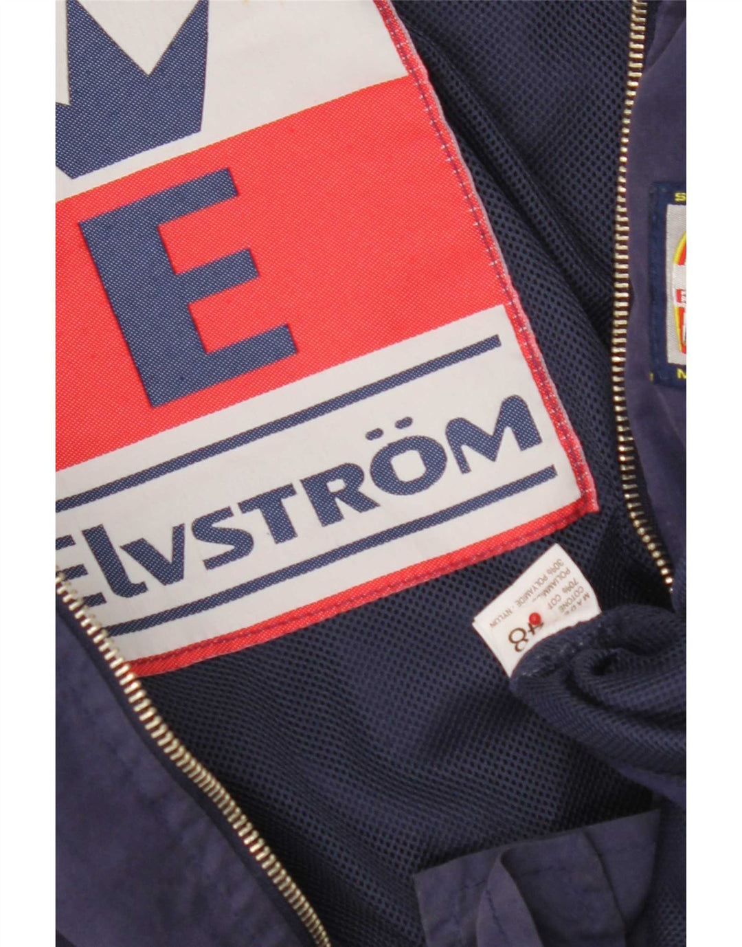 Giubbotto bomber da uomo Elvstrom IT 48 cotone medio blu navy