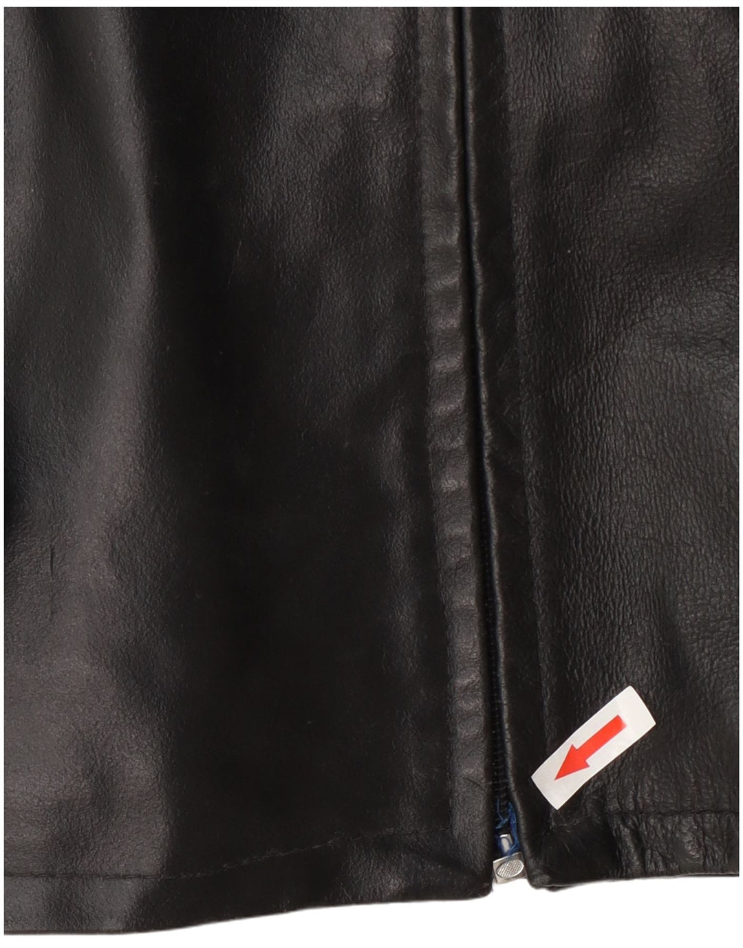 Giacca in pelle vintage da uomo UK 40 grande nera