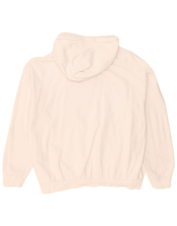 Maglione con cappuccio da uomo Jack & Jones grande in cotone bianco