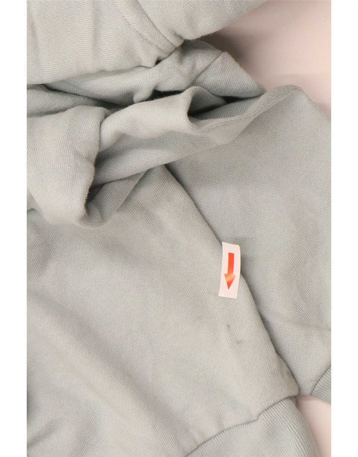 Gap Felpa con cappuccio oversize con grafica da donna UK 14 Cotone blu medio