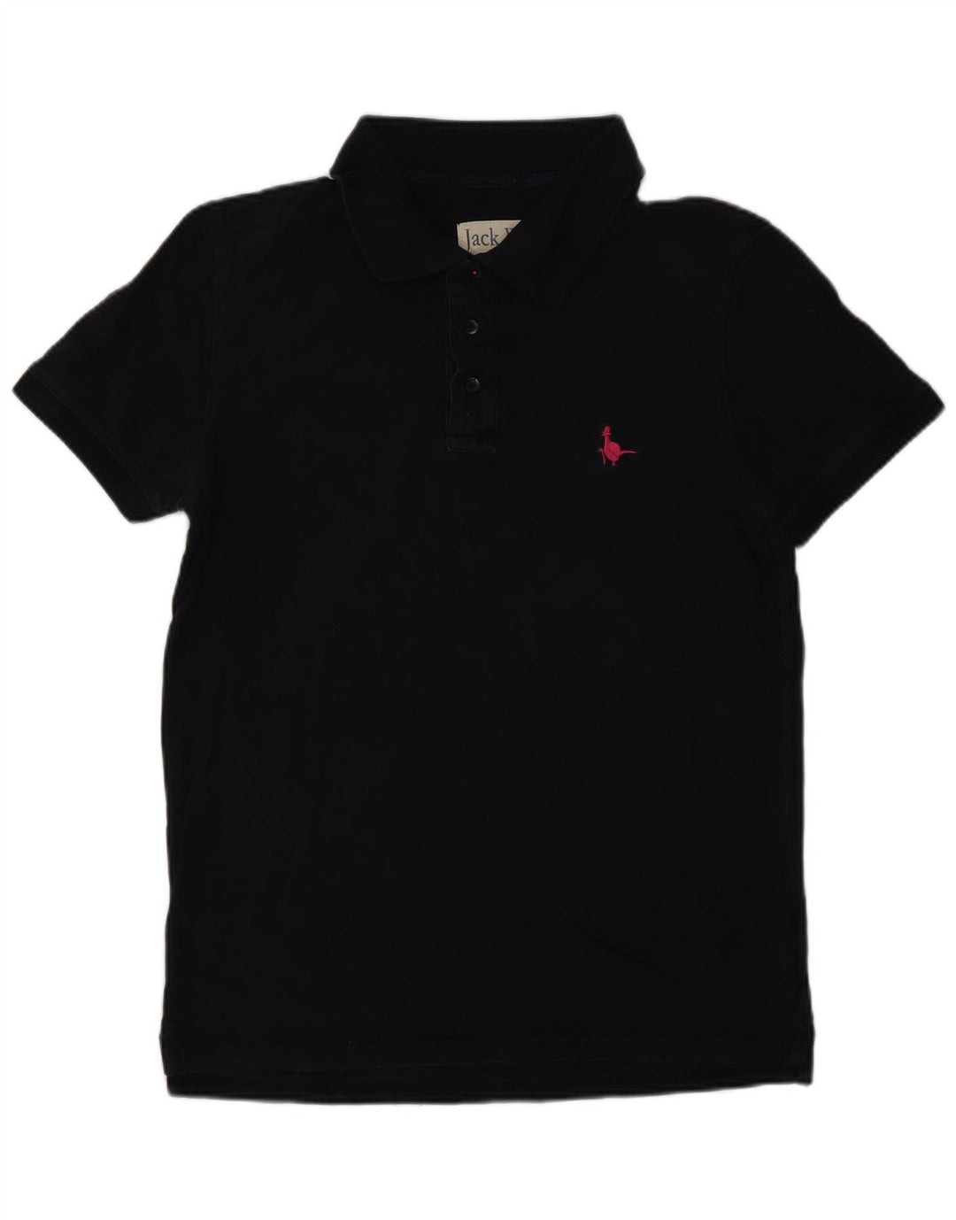 Polo da uomo Jack Wills grande in cotone blu navy