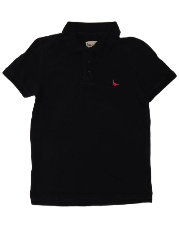 Polo da uomo Jack Wills grande in cotone blu navy