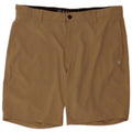 Pantaloncini chino da uomo Hurley W36 Large in poliestere marrone