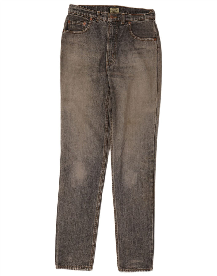 Jeans slim da uomo Levi's W30 L32 cotone grigio
