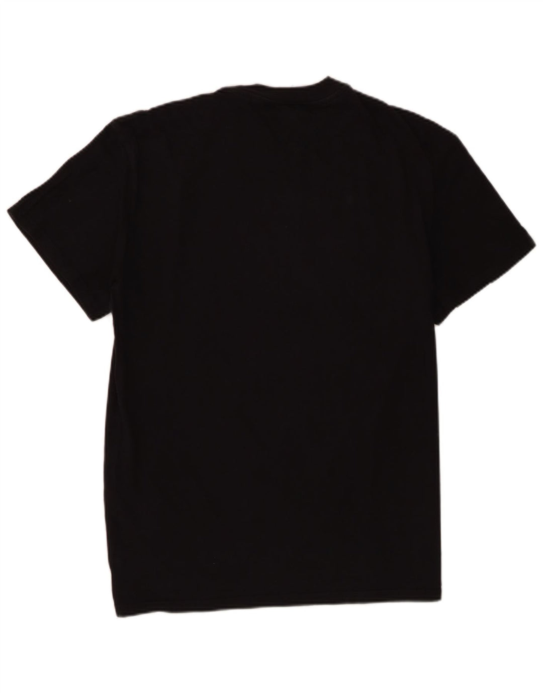T-shirt grafica da uomo Tommy Hilfiger Top in cotone nero medio