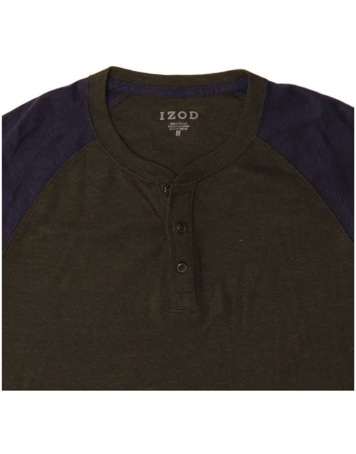 T-shirt da uomo IZOD Top color kaki medio