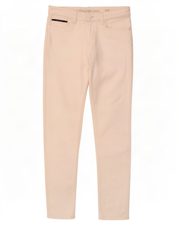 Jeans skinny da donna Calvin Klein W28 L28 bianchi