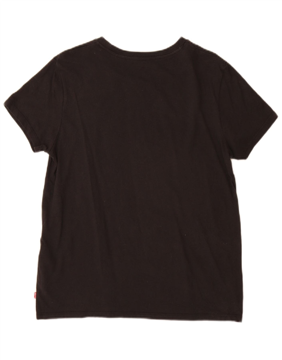 T-shirt grafica da donna Levi's Top UK 14 cotone nero medio