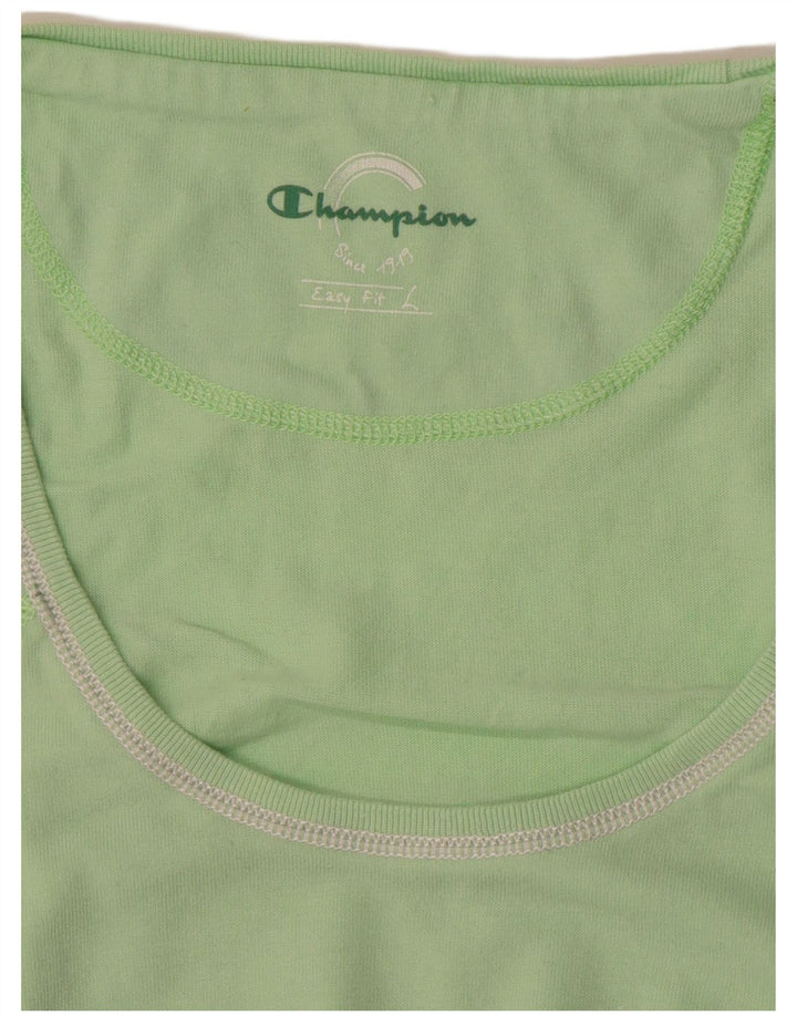 Canotta Easy Fit da donna CHAMPION UK 14 Large Verde