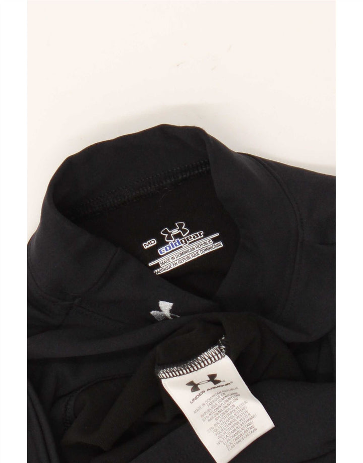 Maglia Under Armour da donna Cold Gear manica lunga UK 12 nylon nero medio