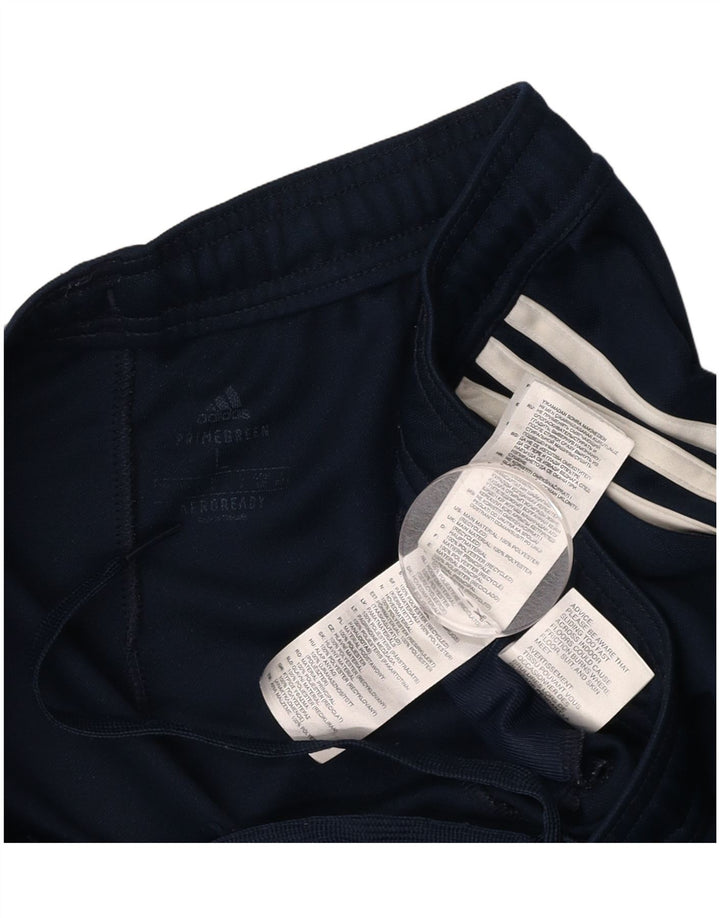 Pantaloni da tuta ADIDAS Aeroready da uomo grandi in poliestere blu navy