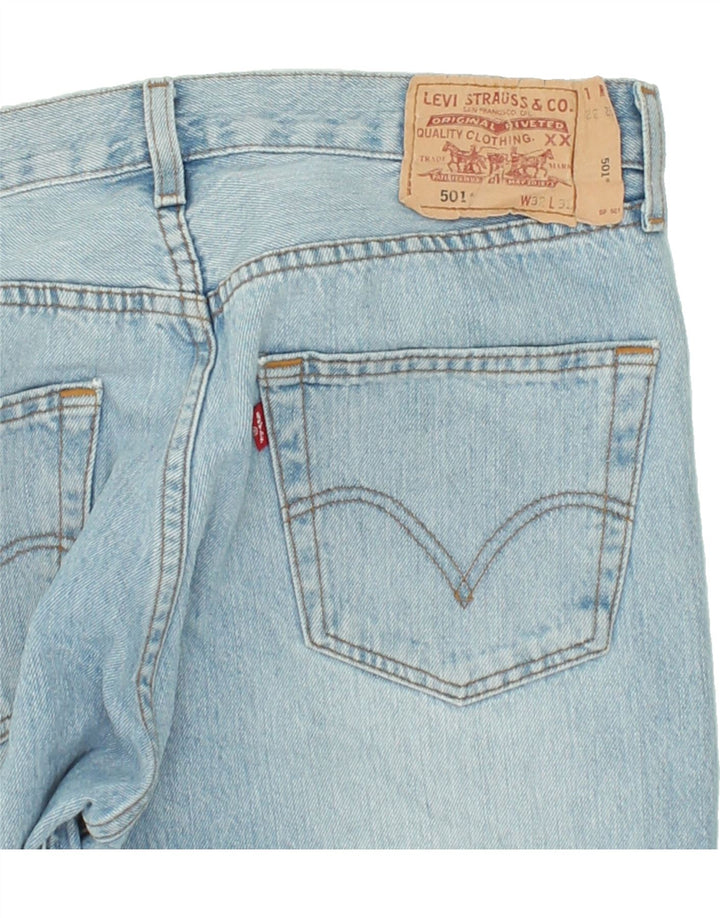 LEVI'S Jeans dritti da uomo 501 W32 L32 cotone blu