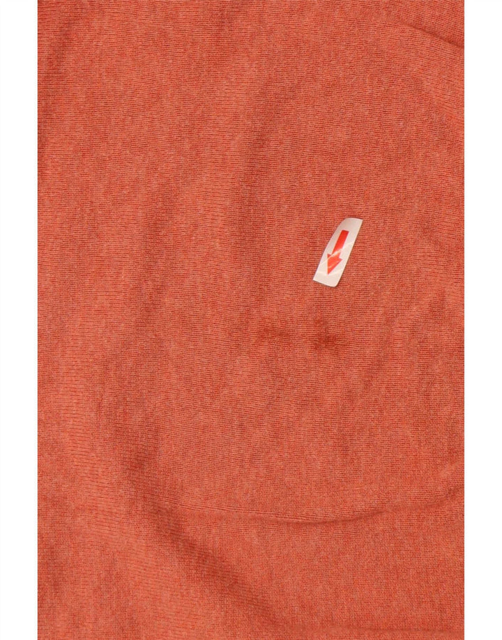 Maglione maglione girocollo da uomo Marks & Spencer XL cotone arancione