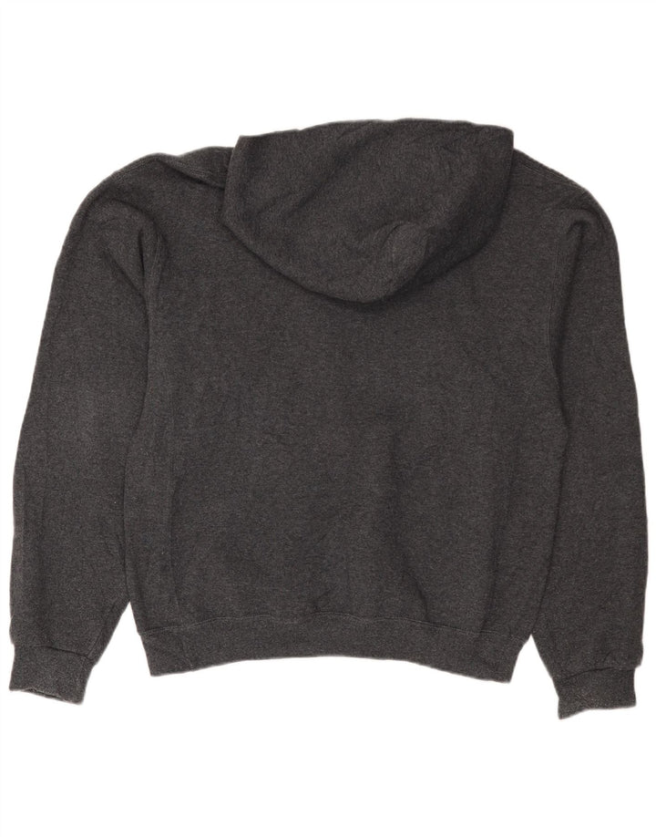 RUSSELL ATHLETIC Maglione con cappuccio grafico Indiana Wesleyan da uomo grigio medio