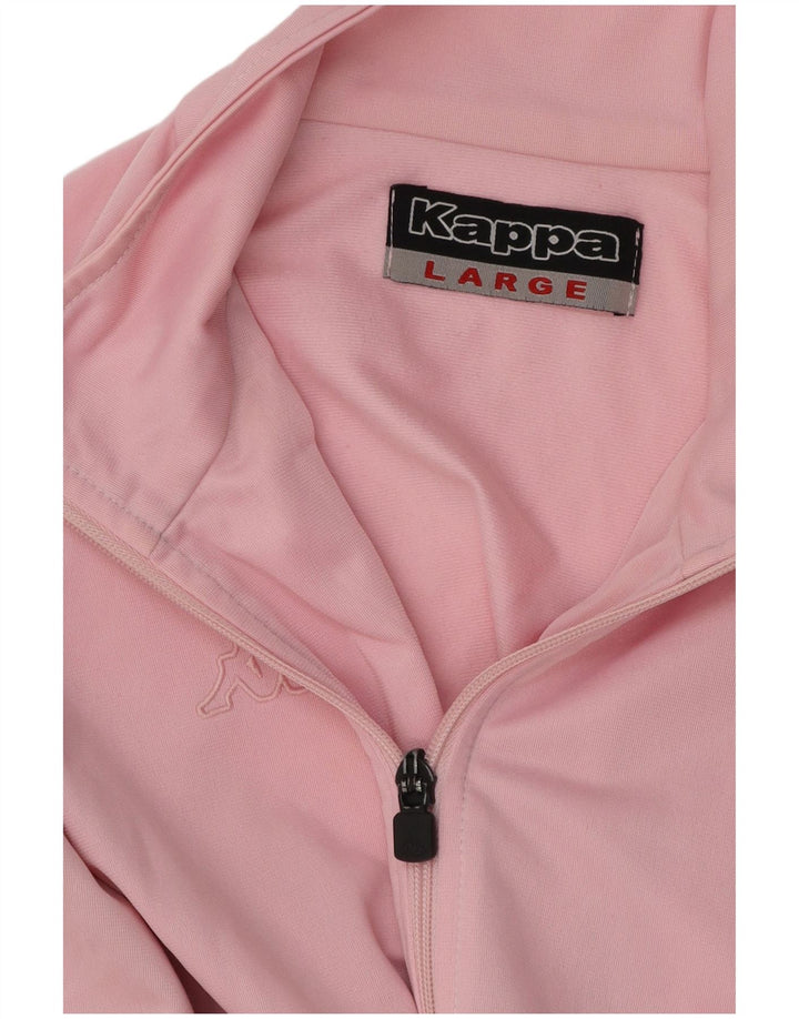 Giacca da tuta da donna KAPPA UK 14 Large Rosa