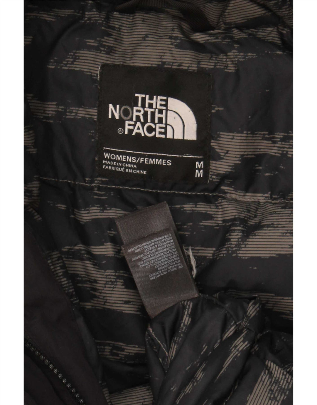Cappotto imbottito con cappuccio da donna The North Face UK 14 nylon nero medio