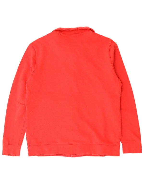 Giacca da ginnastica da donna Adidas Manchester United UK 12/14 media rossa