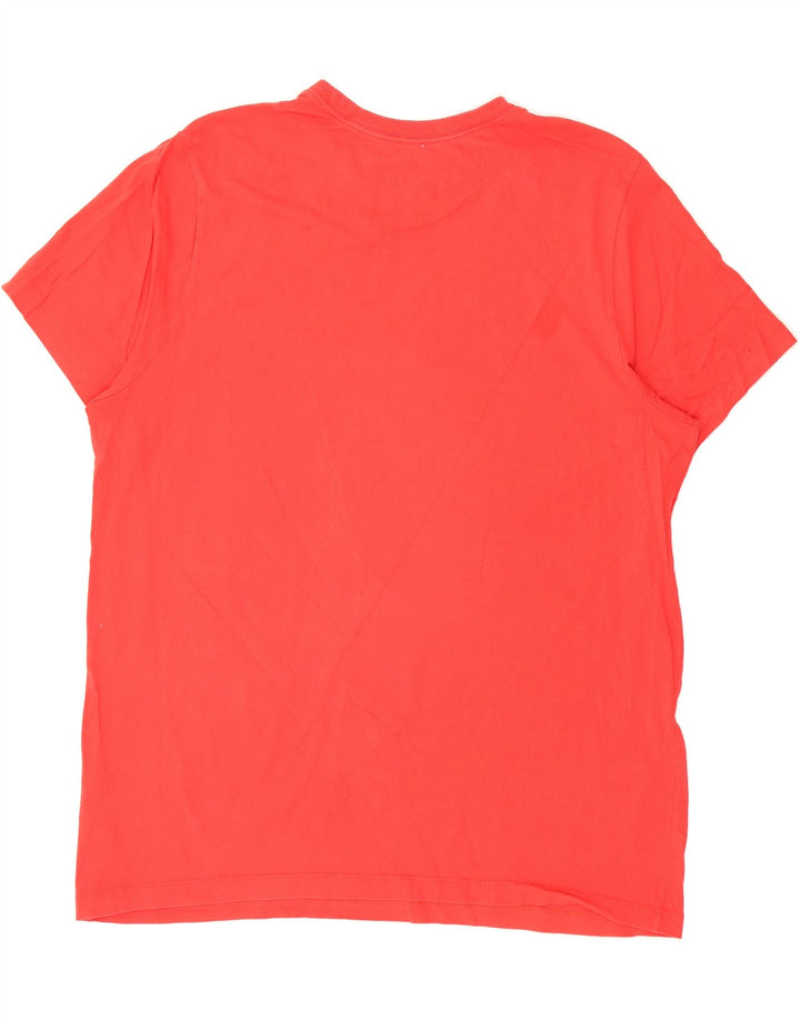 NIKE Mens Graphic T-Shirt Top XL Red Cotton Vintage Nike and Second-Hand Nike from Messina Hembry 