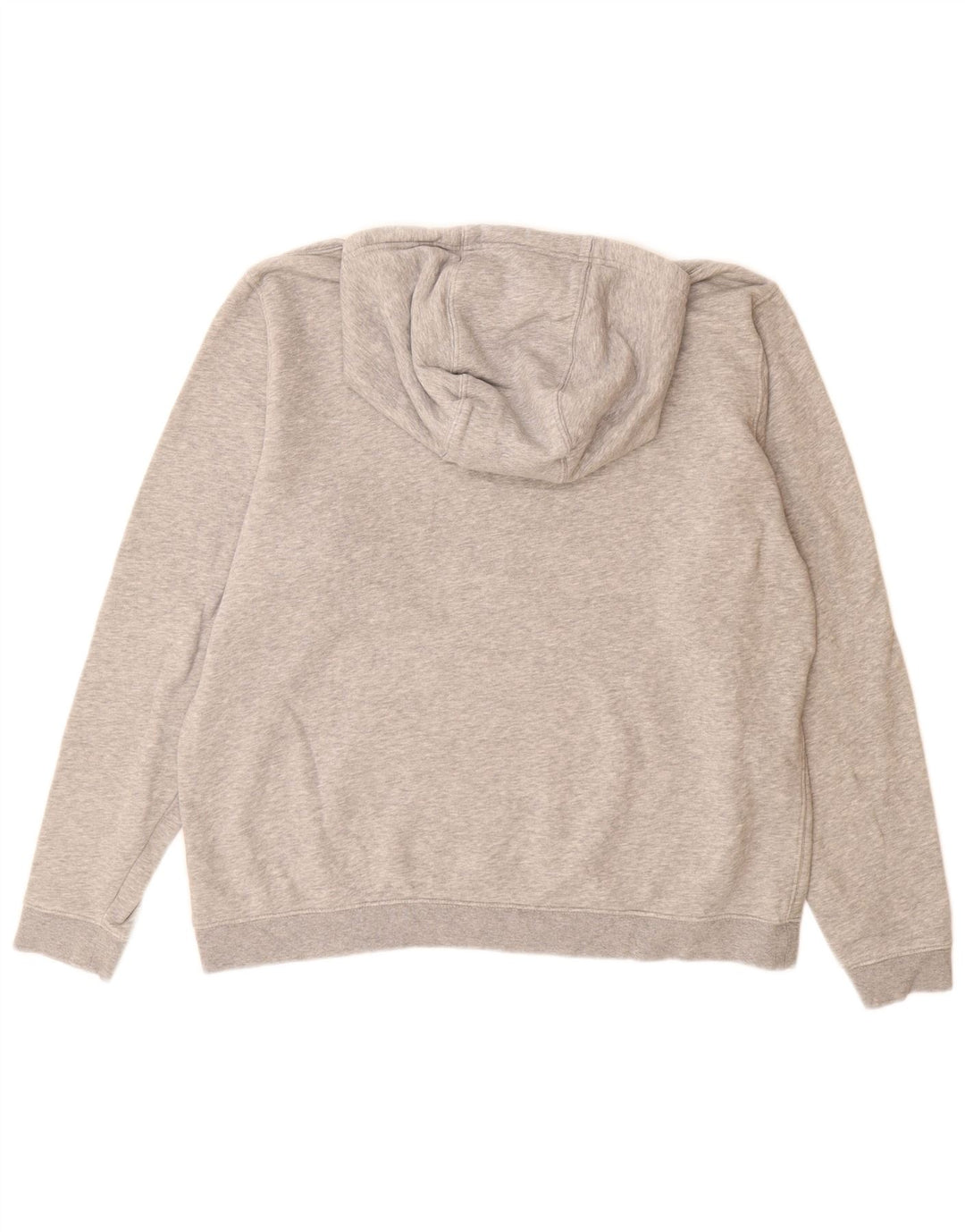 Felpa con cappuccio grafica NIKE Moeller da uomo, grande, in cotone grigio