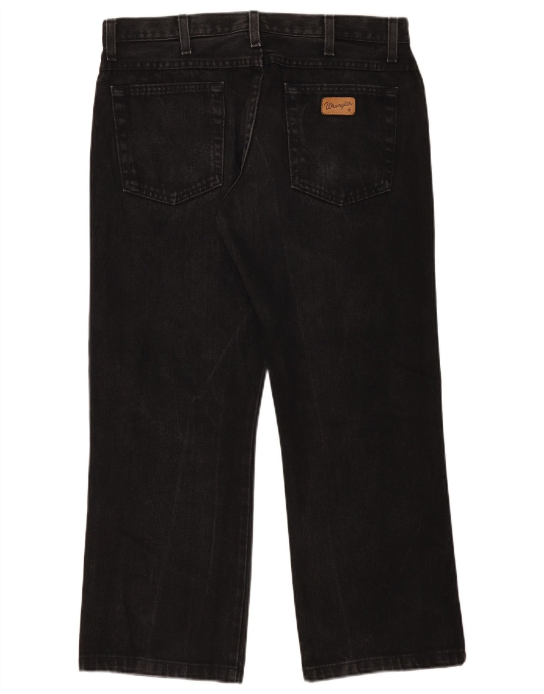 Jeans Bootcut da uomo Wrangler W34 L27 cotone nero
