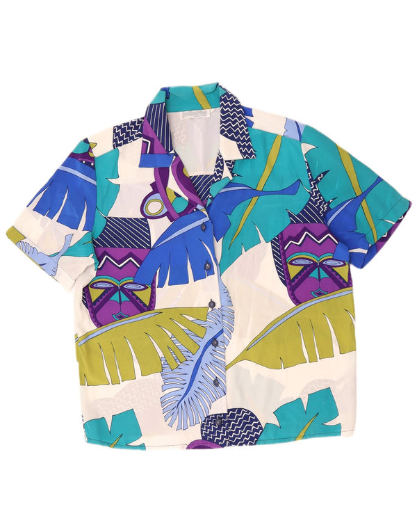 Julietta Womens Abstract Pattern Shirt IT 42 Medium Multicoloured