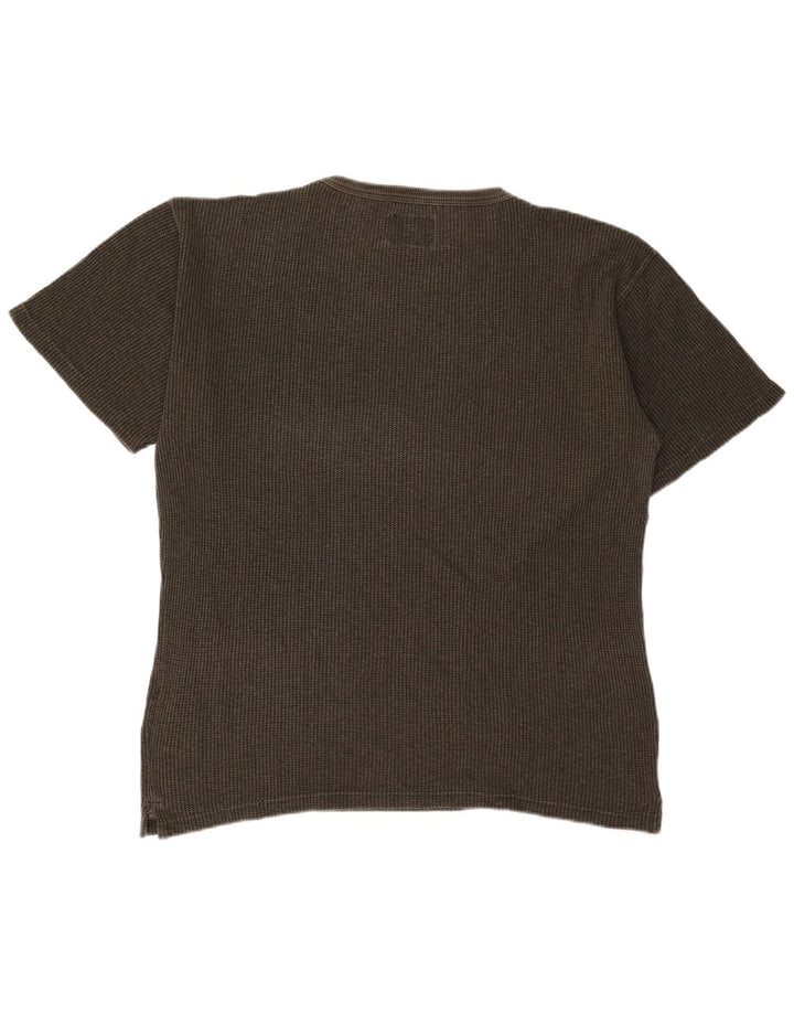 T-shirt da uomo Wrangler Top grande in cotone kaki