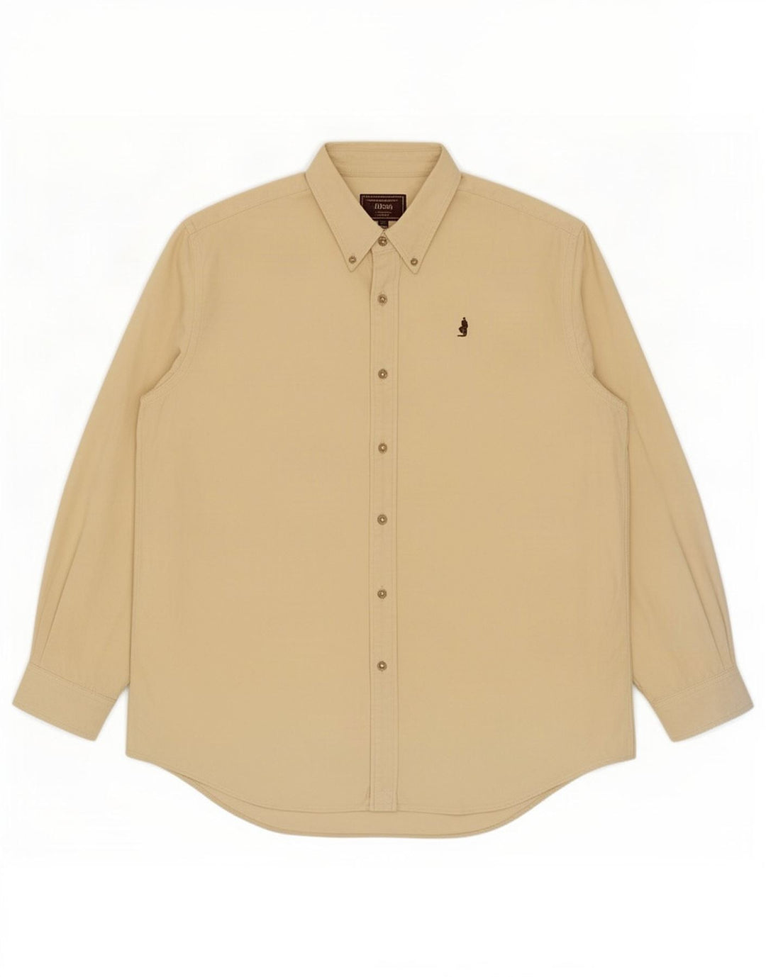 Camicia da uomo Marlboro Classics 2XL Cotone Beige