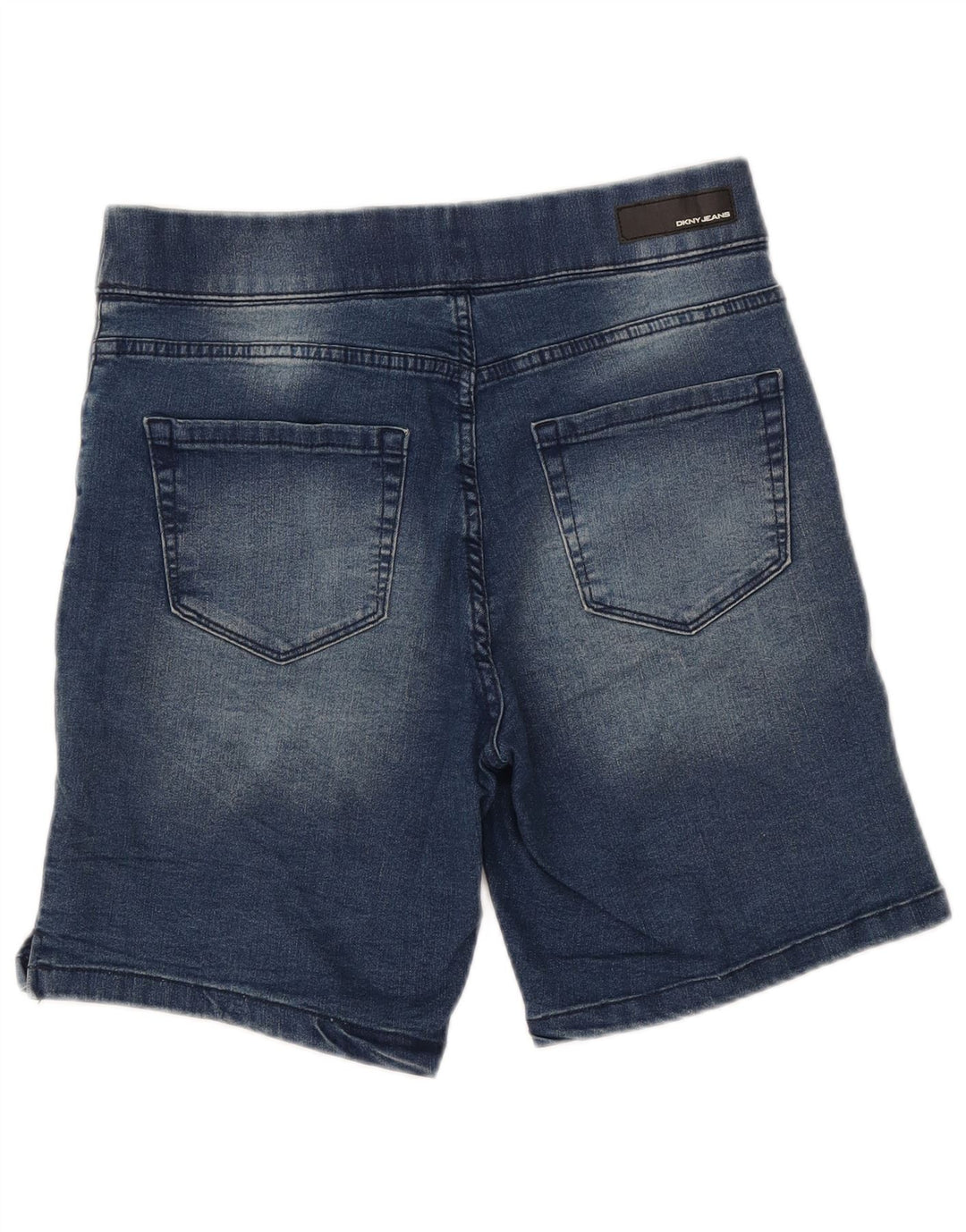 Pantaloncini di jeans da uomo DKNY piccoli W30 in cotone blu