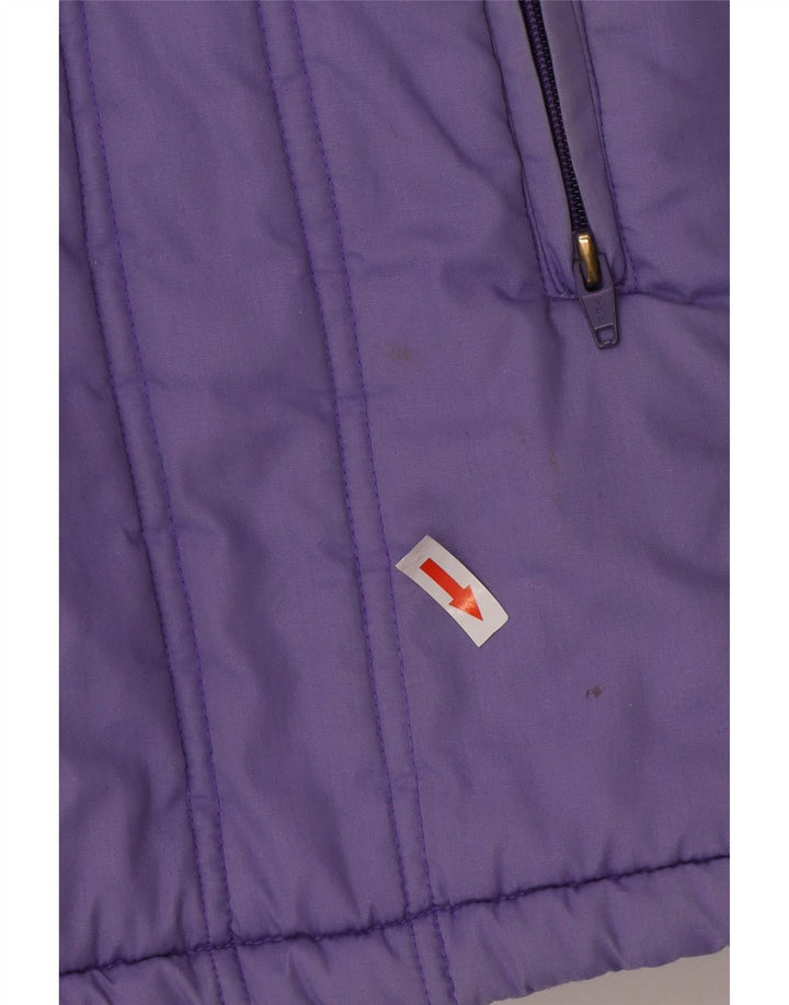 Cappotto imbottito da donna Univers EU 42 Large Viola Poliestere