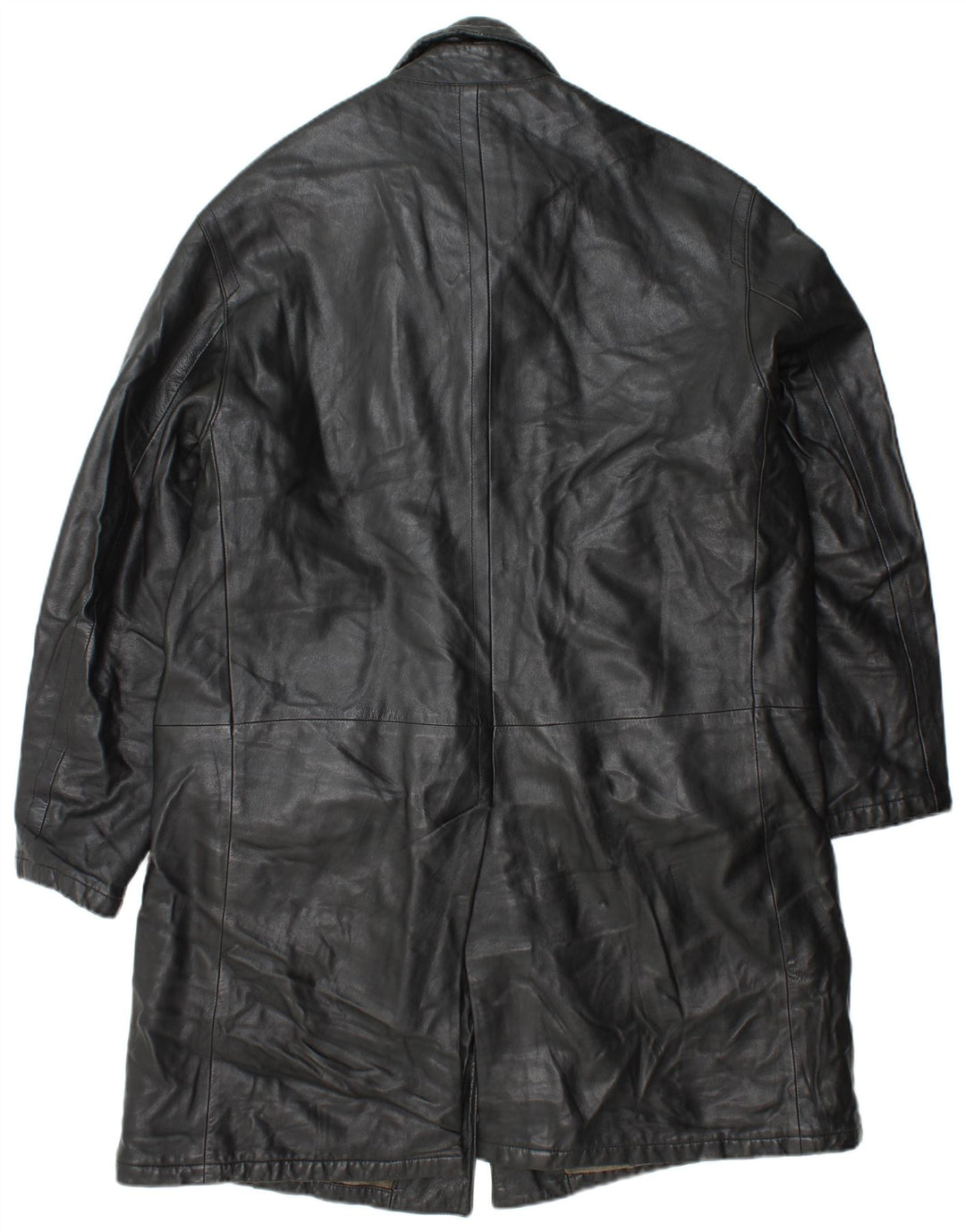 Pal Zileri Cappotto in Pelle da Uomo IT 52 XL Pelle Nera