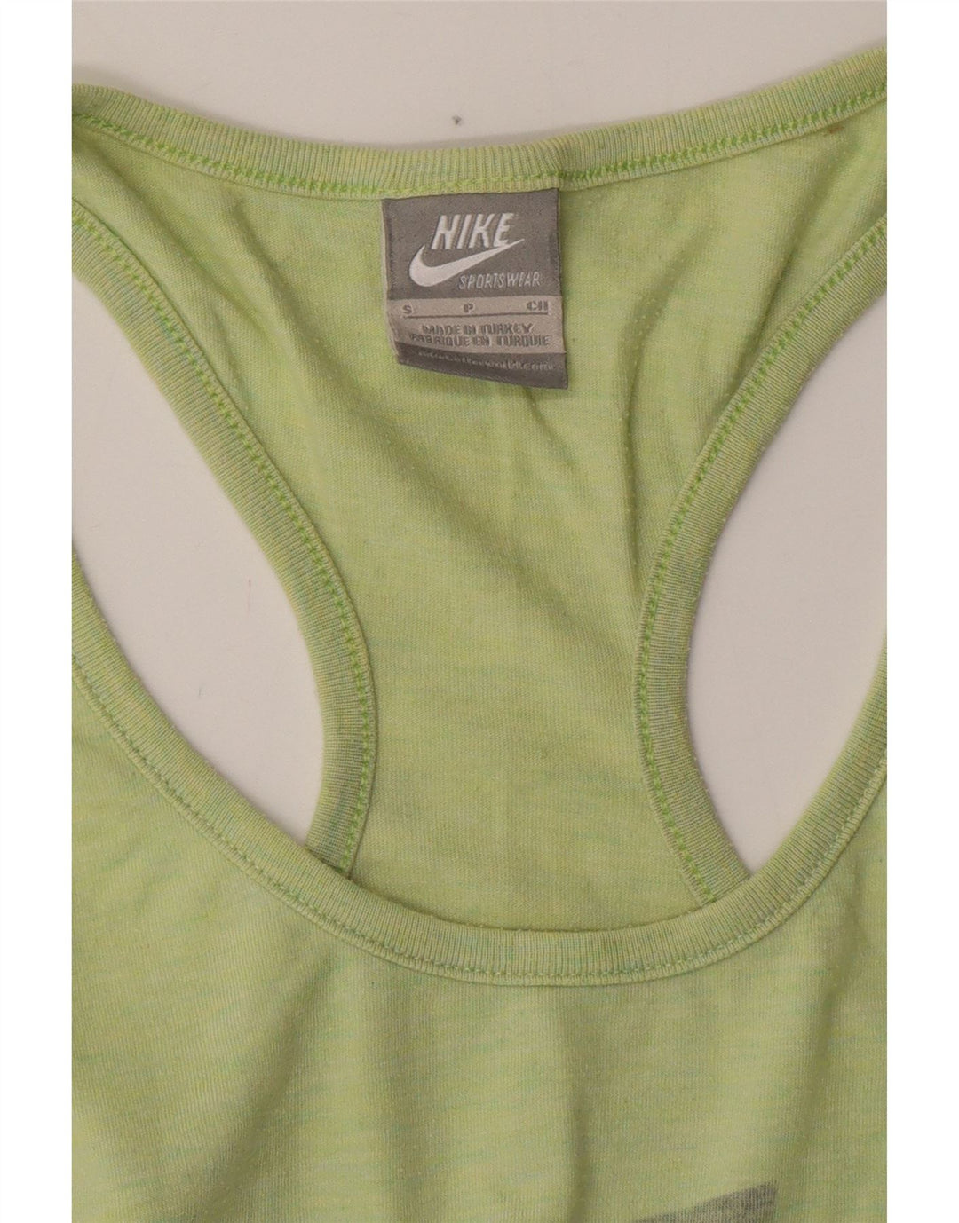 Canottiera grafica da donna NIKE UK 8 Small verde