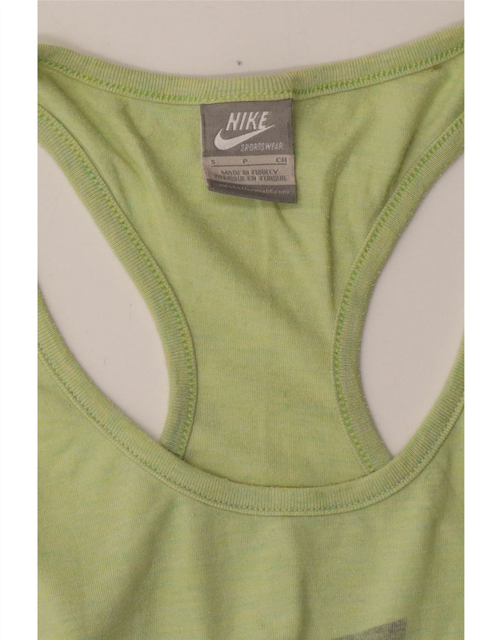 Canottiera grafica da donna NIKE UK 8 Small verde