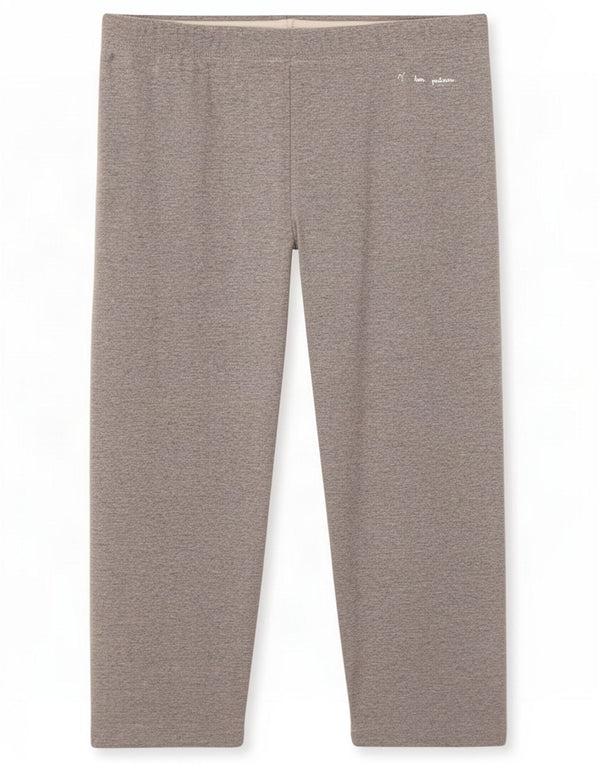 Champion Womens Capri Leggings UK 8 Small Grey Cotton
