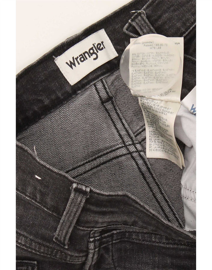 Jeans Wrangler Uomo Bryson Slim W30 L34 Cotone Grigio