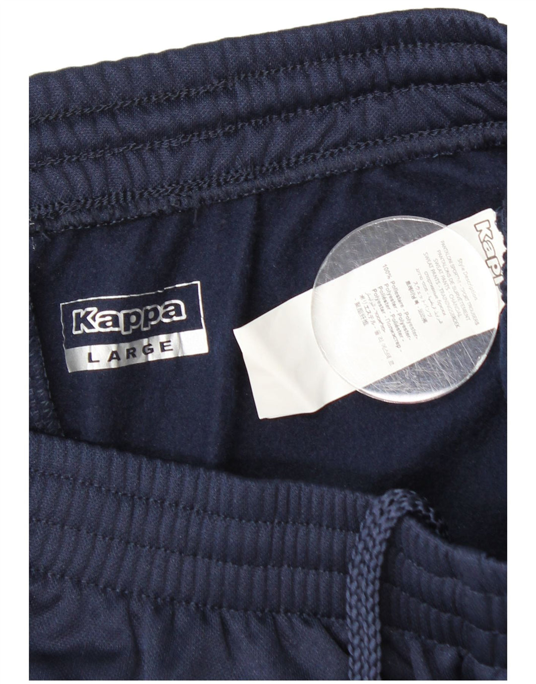 Pantaloni Tuta Bambino Kappa 13-14 Anni Large Blu Navy Poliestere