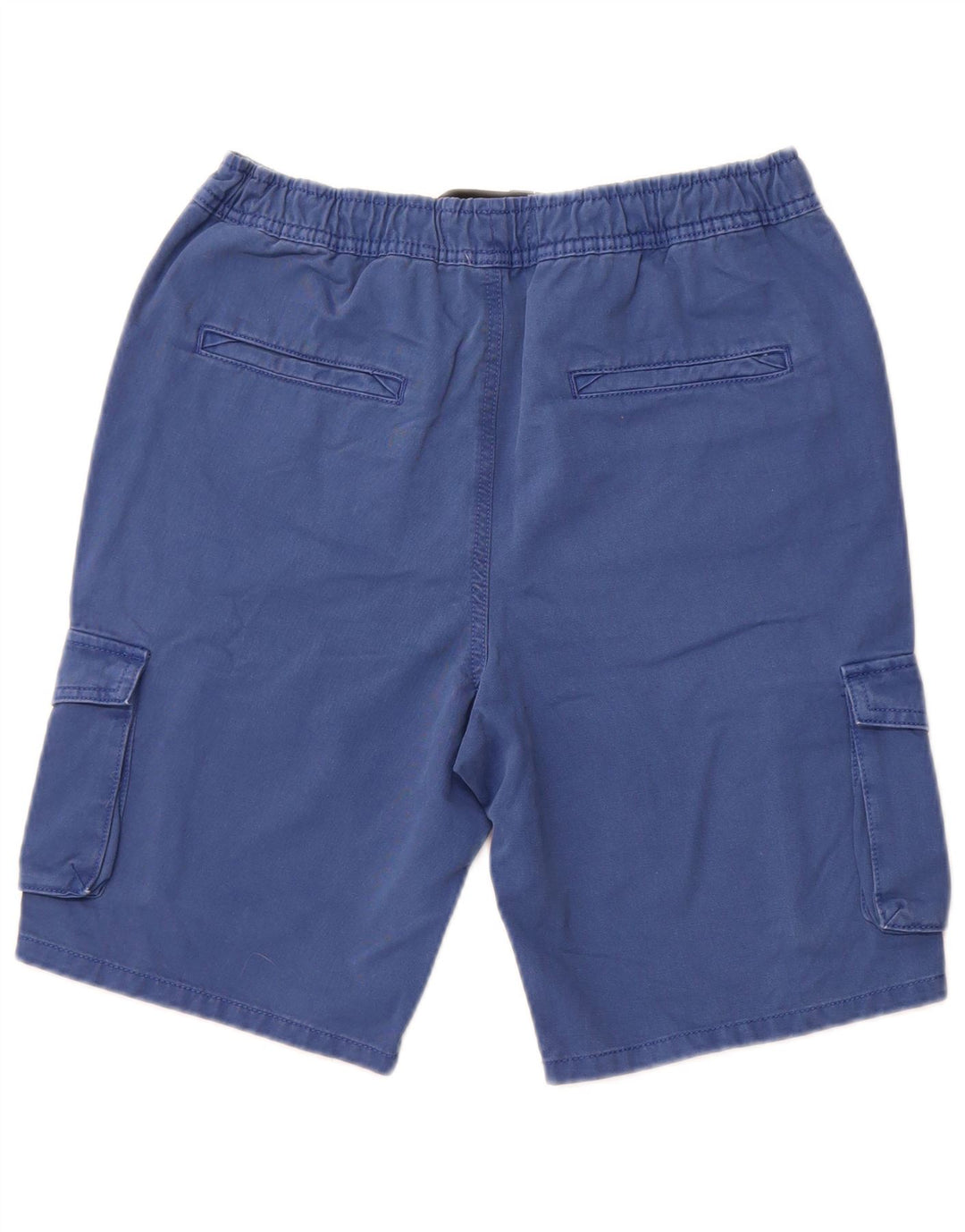 MARKS & SPENCER Pantaloncini cargo da ragazzo 14-15 anni W28 Cotone blu