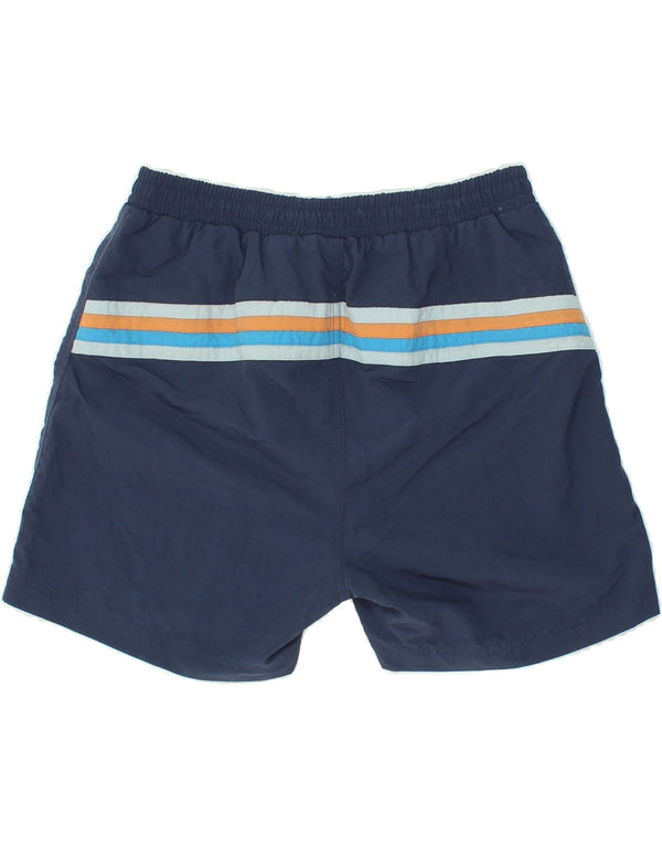 DIADORA Costume da Bagno Uomo Large in Poliammide Rigato Blu Navy