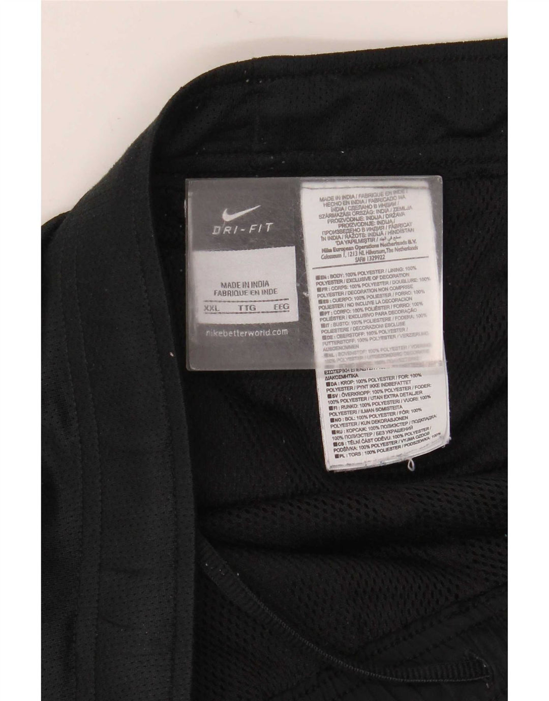 Pantaloni da tuta Nike Dri Fit da uomo 2XL poliestere nero