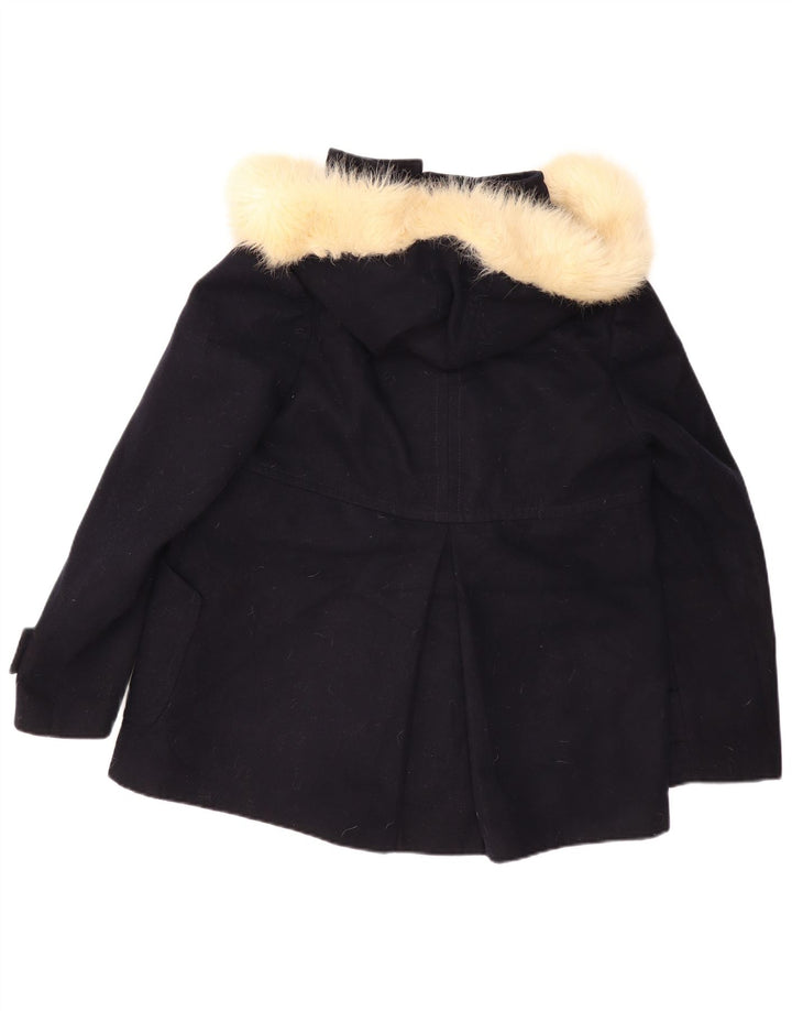 Topshop Borsone da donna con cappuccio UK 12 Medio Blu Navy