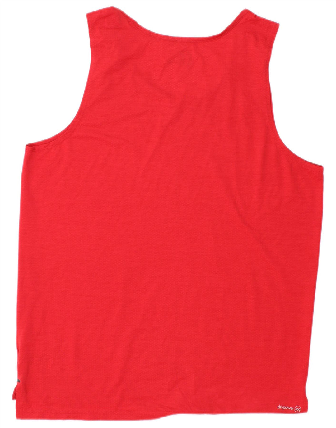 RUSSELL ATHLETIC Canottiera Dri-Power da uomo in poliestere rosso medio