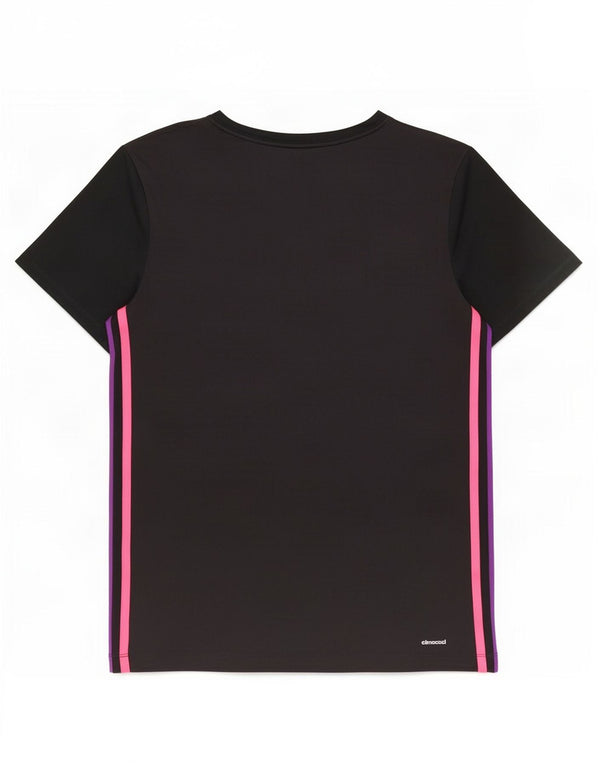 T-shirt Adidas Climacool da donna Top UK 12/14 poliestere nero medio