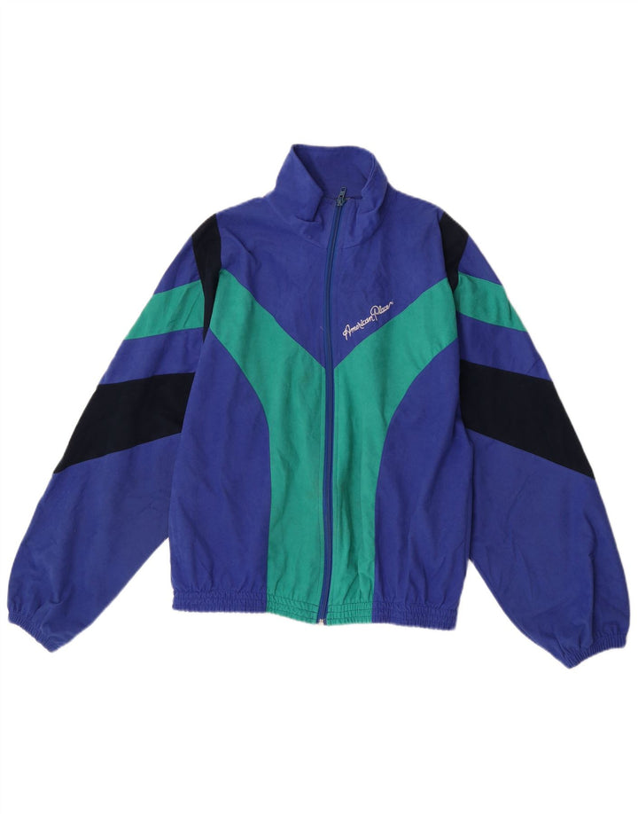 Giacca da ginnastica oversize da donna American Place UK 6 XS Blu